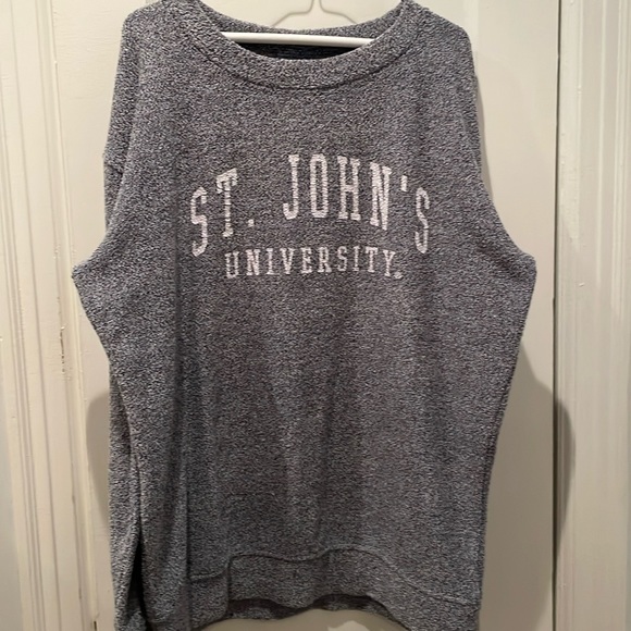 St.John’s University women’s long sleeve terry shirt - Picture 1 of 1